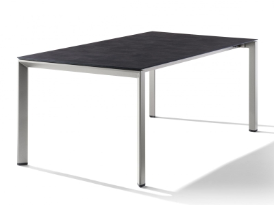 Sieger Tisch verl&auml;ngerbar 180-290x100cm Graphit-Zement anthrazit