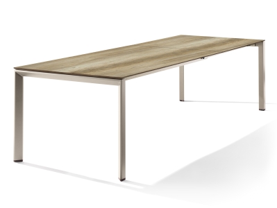 Sieger Tisch verl&auml;ngerbar 180-290x100cm Champagner-Eiche hell