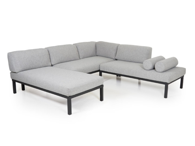 Brafab Gonesse Loungegarnitur mit Kissen 225x295x74cm