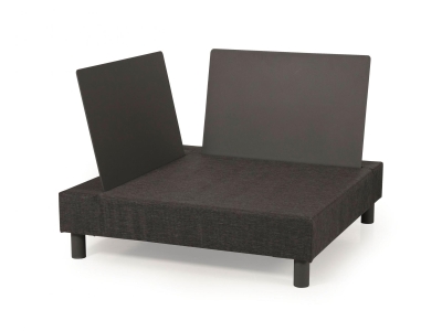 Brafab Battleford Ecke 90x90x79cm, Alauminium grau