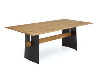 Niehoff Merlot Designtisch Facette Barrique Eiche 180cm Niehoff Merlot Designtisch Facette Barrique Eiche 180cm