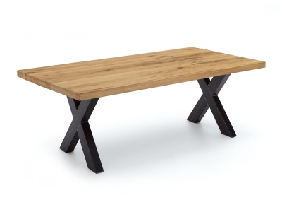 Niehoff Choice Tisch Balkeneiche natur, Kreuzgestell, 180cm Niehoff Choice Tisch Balkeneiche natur, Kreuzgestell, 180cm