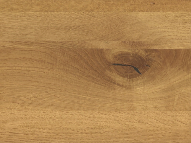 Niehoff Oak Edition Bank Charaktereiche Edelstahl geb�rstet 220cm