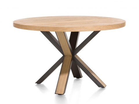Habufa Ovada Tisch rund 130cm Eiche furniert