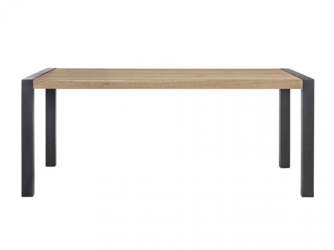 Habufa Brooklyn Esstisch 160x100cm Eiche furniert railway brown