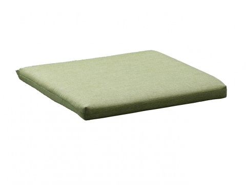 Sieger Hocker-Auflage Baumwoll-Polyester-Mix, gr�n 49x49x4cm