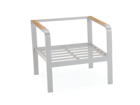 Best Richmond Lounge Sessel, wei�-Teak