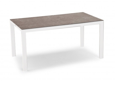 Best Cleveland Loungetisch 140x80cm, Wei&szlig;