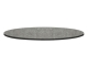 Zebra Lazy Susan Drehplatte HPL, 60cm f�r den Tisch Oryx Edge 160cm