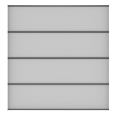 Uni Grau-Abschlussprofil Anthrazit 