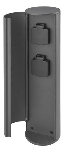 CMD Steckdosens�ule 2-fach 9016