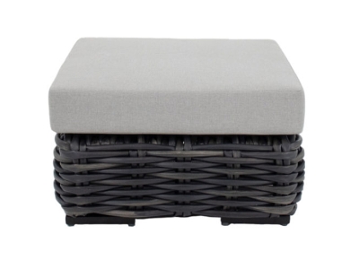 Apple Bee Elements XL black wash Ottomane 70x70cm