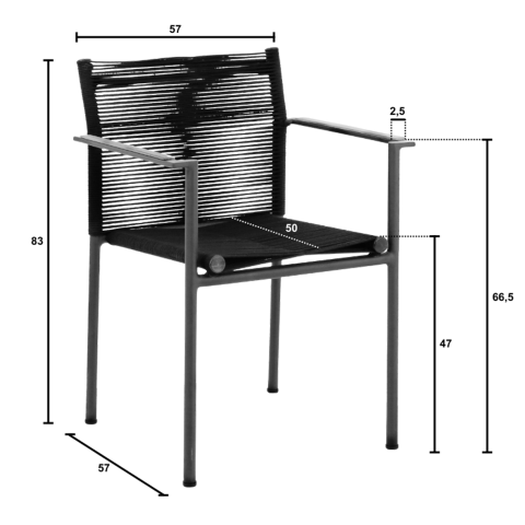 Apple Bee Jakarta Dining-Set 7 olive ca. 224x224cm