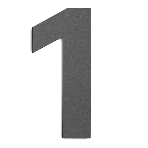 CMD Hausnummer gro� 1 anthrazit