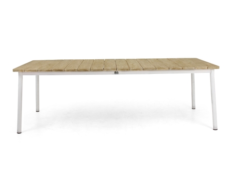 Apple Bee Milou Tisch Teak wei� 240cm