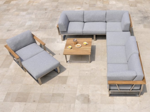 Zebra Gartenm�bel-Set Belvedere Lounge 8