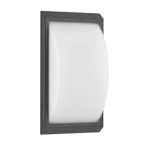 LCD Wandleuchte 053LED Edelstahl-Graphit