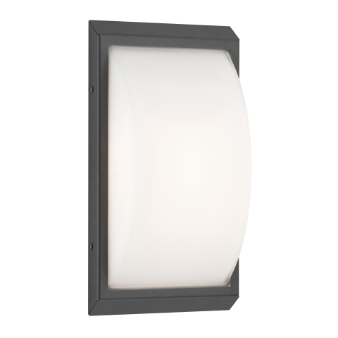 LCD Wandleuchte 053LED Edelstahl-Graphit