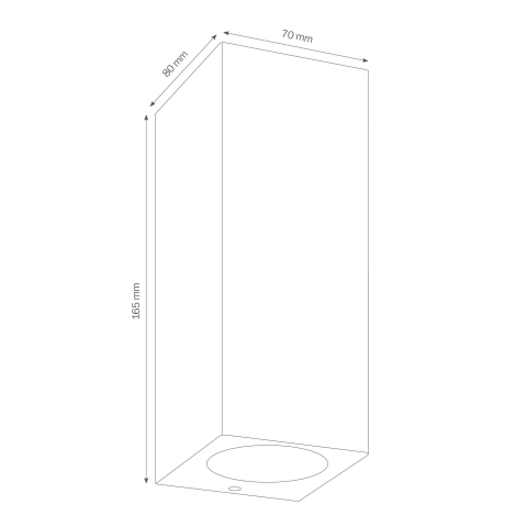 LCD Wandleuchte 5048 Wei�