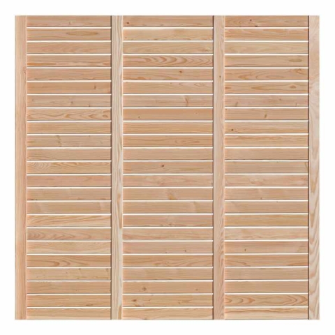 Sichtschutzzaun Valentina L�rche natur 180x180cm