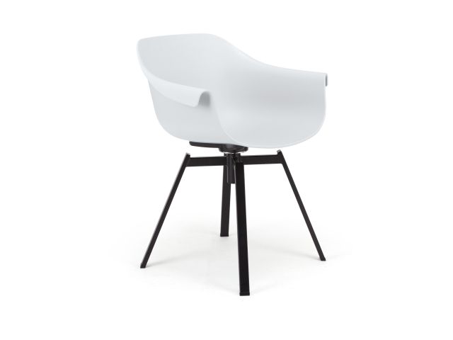 Niehoff Tulip Schalensessel 7072-04 drehbar wei�