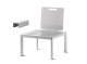 Sieger Lugo Lounge-Basis Aluminium graphit ohne Kissen