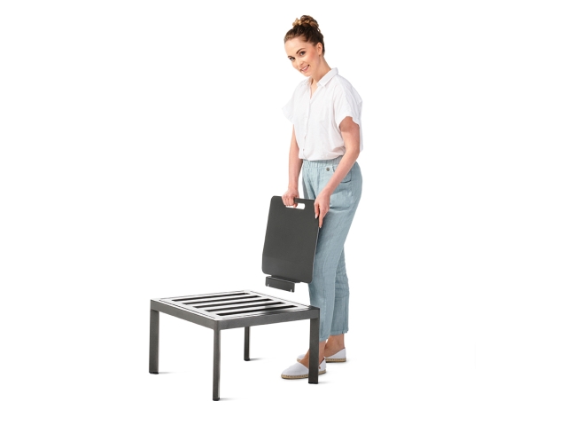 Sieger Lugo R�cken- bzw. Seitenelement graphit