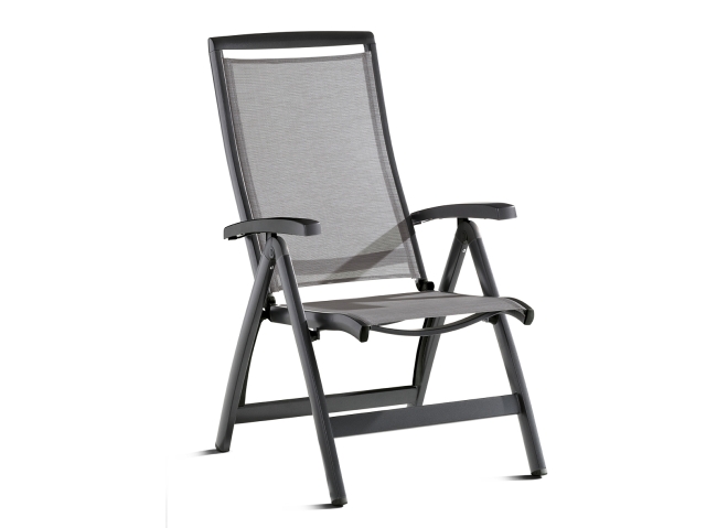Sieger Royal Klappsessel Aluminium eisengrau
