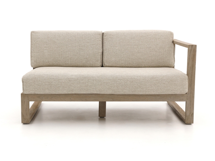 Apple Bee Antigua Loungesofa 2-Sitzer, Armlehne links aus Teakholz coastal ca. 131cm