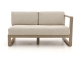 Apple Bee Antigua Loungesofa 2-Sitzer, Armlehne links aus Teakholz coastal ca. 131cm