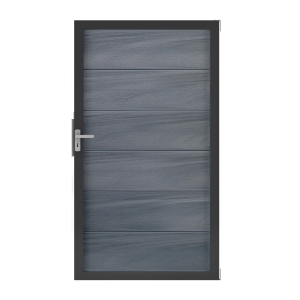 GrojaViento BPC Universal Tor Steingrau co-extrudiert 100x180cm Rahmen Anthrazit DB703 GrojaViento BPC Universal Tor Steingrau co-extrudiert 100x180cm Rahmen Anthrazit DB703