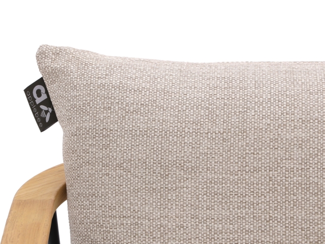 Apple Bee Condor Lounge Sessel Alu black