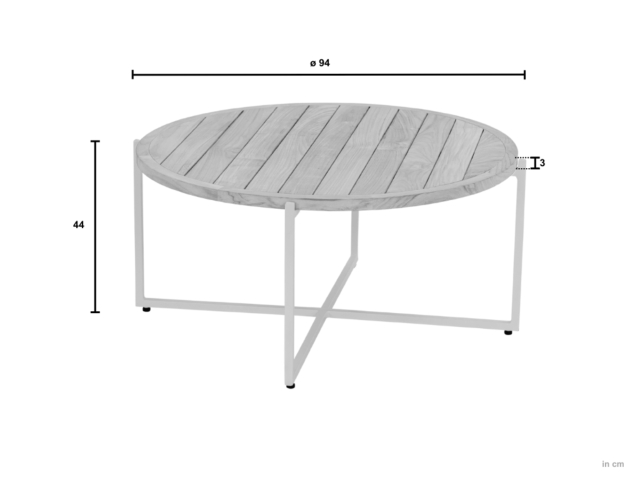 Apple Bee Condor Lounge-Set I Aluminium black