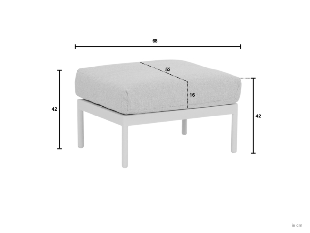 Apple Bee Condor Lounge-Set II Aluminium black