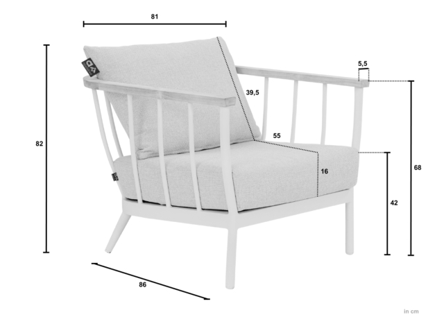 Apple Bee Condor Lounge-Set III Aluminium black