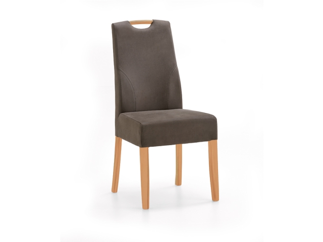 Niehoff Top-Chairs Polsterstuhl Kernbuche, Microfaser Campo graphit