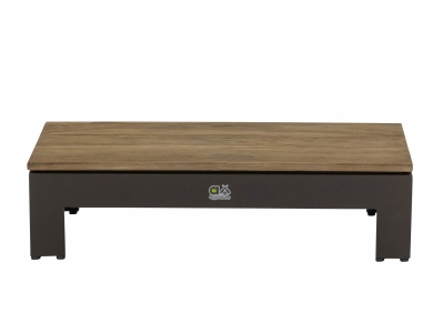 Apple Bee Sticks and More Loungetisch 87x44cm Alu taupe