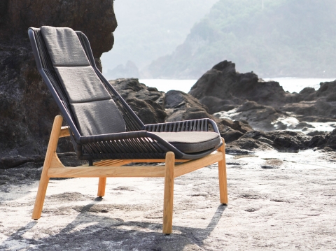 Zebra Pollux Lounge Sessel Casual inkl. Polster und Kissen