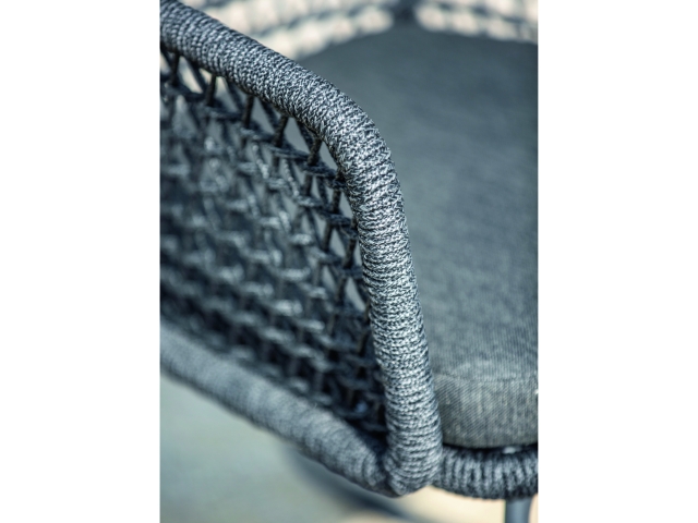 Niehoff Kubu Gartenm�belset-1, Dining 5-teilig, Kordelflechtung