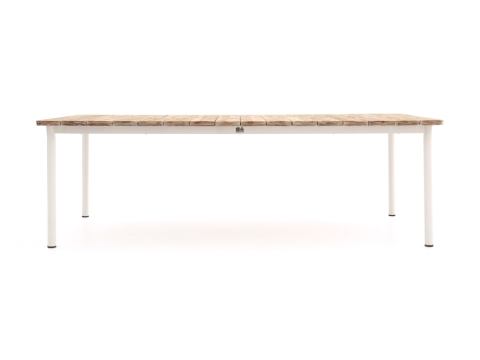 Apple Bee Milou Tisch Teak wei� 180cm