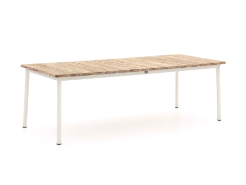 Apple Bee Milou Tisch Teak wei� 180cm