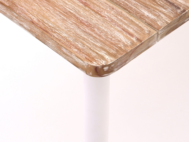 Apple Bee Milou Tisch Teak wei� 180cm