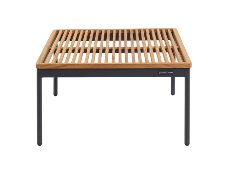 Zebra Max Lounge Kaffeetisch Teak 66x66x37cm