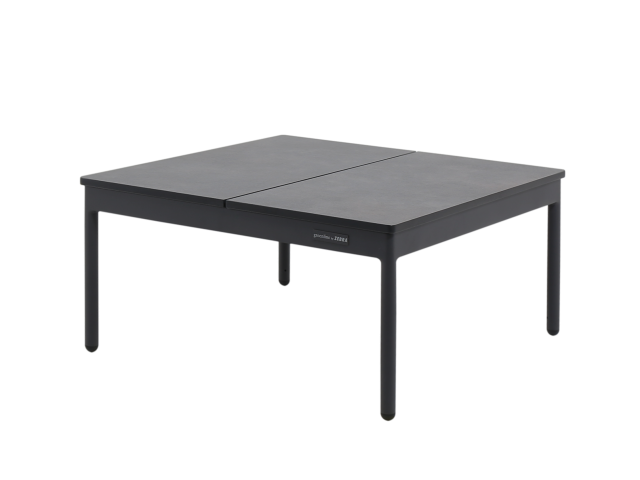 Zebra Max Lounge Kaffeetisch HPL 58x58cm