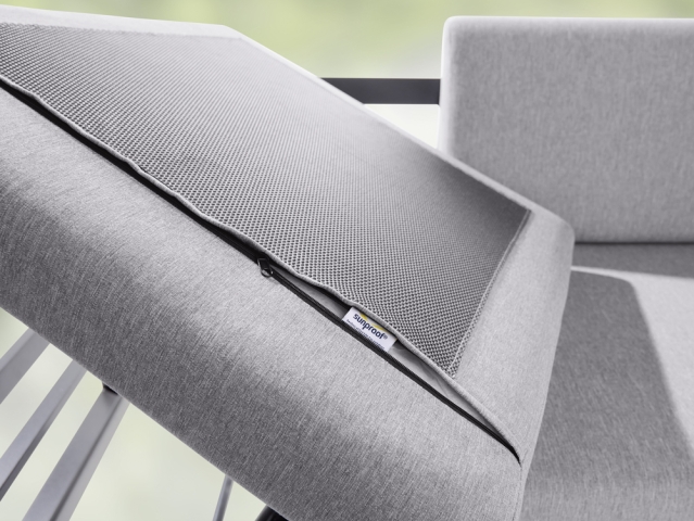 Sieger Adelaide 3-Sitzer Sofa Aluminium inkl. Polster 213x69x81cm