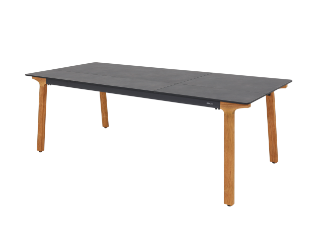 Zebra Lenyx Diningtisch 220x95cm volcanic stone