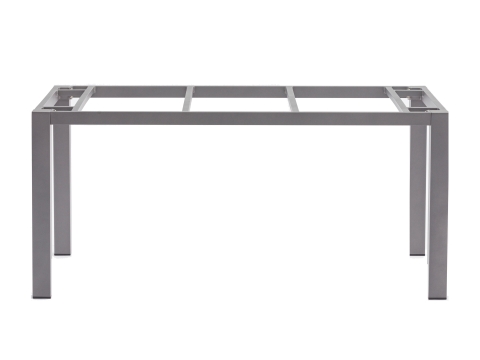 Zebra Alus Tischgestell 160x90cm elegance grey ohne Tischlplatte