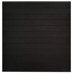 GrojaSolid BPC Steckzaun-Set 180x180cm schwarz-co-extrudiert, Alu-anthrazit DB703 GrojaSolid BPC Steckzaun-Set 180x180cm schwarz-co-extrudiert, Alu-anthrazit DB703