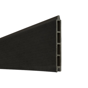 GrojaSolid BPC Einzelprofil 1,9x15x180cm schwarz co-exdrudiert GrojaSolid BPC Einzelprofil 1,9x15x180cm schwarz co-exdrudiert