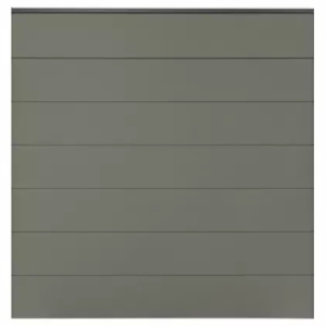 GrojaSolid Grande BPC Steckzaun 180x180cm grau GrojaSolid Grande BPC Steckzaun 180x180cm grau